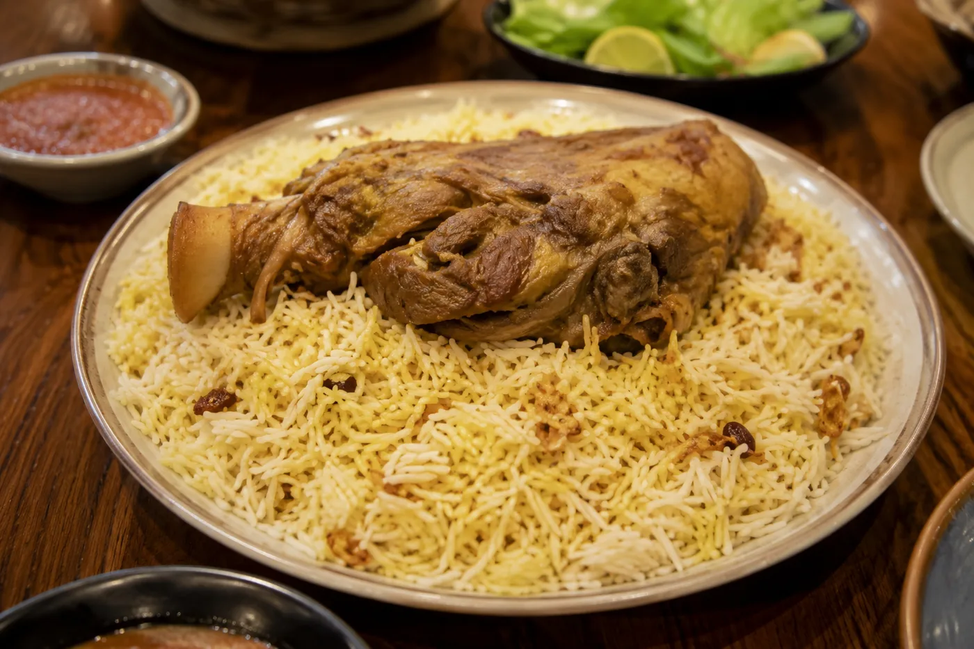 كبسة حاشي بالكمأة